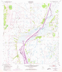 Fort Kissimmee 1952 topographic map thumbnail