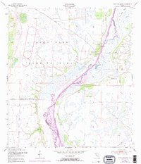 Fort Kissimmee 1952 topographic map thumbnail