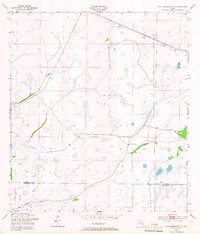 Fort Kissimmee NE 1953 topographic map thumbnail