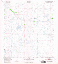 Fort Kissimmee SE 1953 topographic map thumbnail