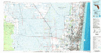 Fort Lauderdale topographic map thumbnail