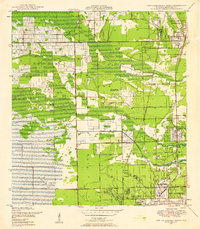 Fort Lauderdale North 1945 topographic map thumbnail