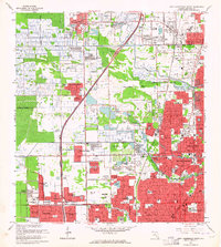 Fort Lauderdale North 1962 topographic map thumbnail
