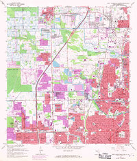 Fort Lauderdale North 1962 topographic map thumbnail