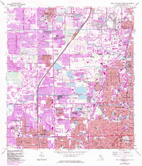 Fort Lauderdale North 1962 topographic map thumbnail