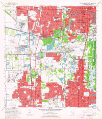 Fort Lauderdale South 1962 topographic map thumbnail