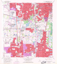 Fort Lauderdale South 1962 topographic map thumbnail