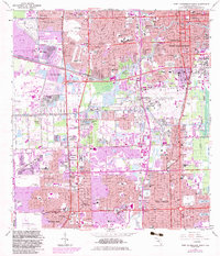 Fort Lauderdale South 1962 topographic map thumbnail