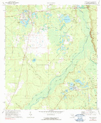 Fort Mc Coy 1970 topographic map thumbnail