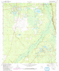 Fort Mc Coy 1970 topographic map thumbnail