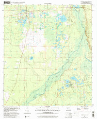 Fort Mc Coy topographic map thumbnail