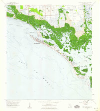 Fort Myers Beach 1958 topographic map thumbnail