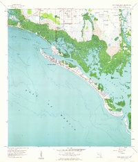 Fort Myers Beach 1958 topographic map thumbnail