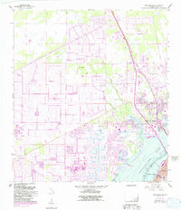 Fort Myers NW 1958 topographic map thumbnail