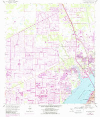Fort Myers NW 1958 topographic map thumbnail