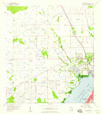 Fort Myers NW 1958 topographic map thumbnail