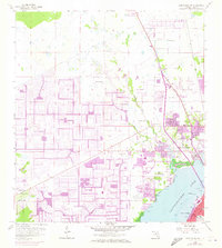 Fort Myers NW 1958 topographic map thumbnail