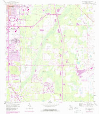 Fort Myers SE 1958 topographic map thumbnail