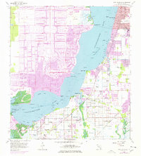 Fort Myers SW 1958 topographic map thumbnail