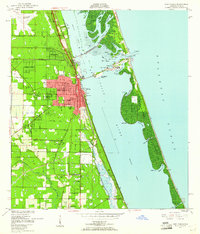 Fort Pierce 1949 topographic map thumbnail