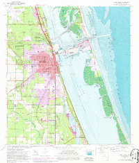 Fort Pierce 1949 topographic map preview