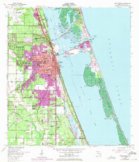 Fort Pierce 1949 topographic map preview
