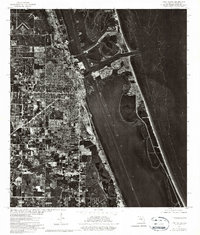 Fort Pierce 1972 topographic map thumbnail