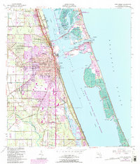 Fort Pierce 1949 topographic map preview