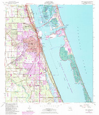 Fort Pierce 1949 topographic map preview
