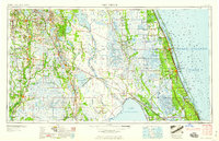 Fort Pierce 1959 topographic map thumbnail