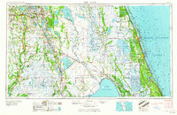 Fort Pierce 1959 topographic map preview
