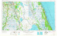 Fort Pierce 1956 topographic map preview