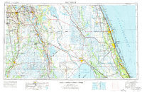 Fort Pierce 1956 topographic map thumbnail