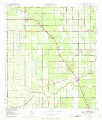 Fort Pierce NW 1950 topographic map thumbnail