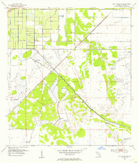 Fort Pierce SW 1953 topographic map thumbnail