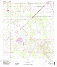 Fort Pierce SW 1953 topographic map thumbnail