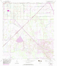 Fort Pierce SW 1953 topographic map thumbnail