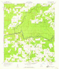 Fort Union 1958 topographic map thumbnail