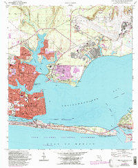 Fort Walton Beach 1970 topographic map thumbnail