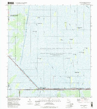 Fortymile Bend 1995 topographic map thumbnail