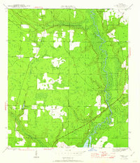 Frink 1945 topographic map thumbnail