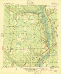 Frink 1945 topographic map thumbnail