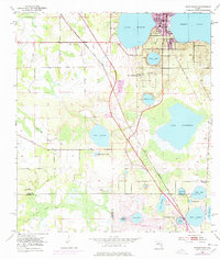 Frostproof 1953 topographic map thumbnail