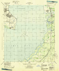 Gadsden Point 1945 topographic map thumbnail