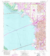 Gandy Bridge 1956 topographic map preview