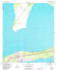 Garcon Point 1970 topographic map thumbnail