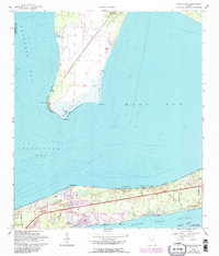 Garcon Point 1970 topographic map thumbnail