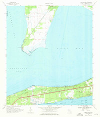 Garcon Point 1970 topographic map thumbnail