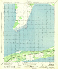 Garcon Point 1944 topographic map thumbnail