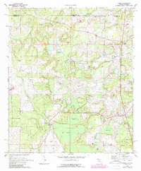 Gaskin 1973 topographic map thumbnail